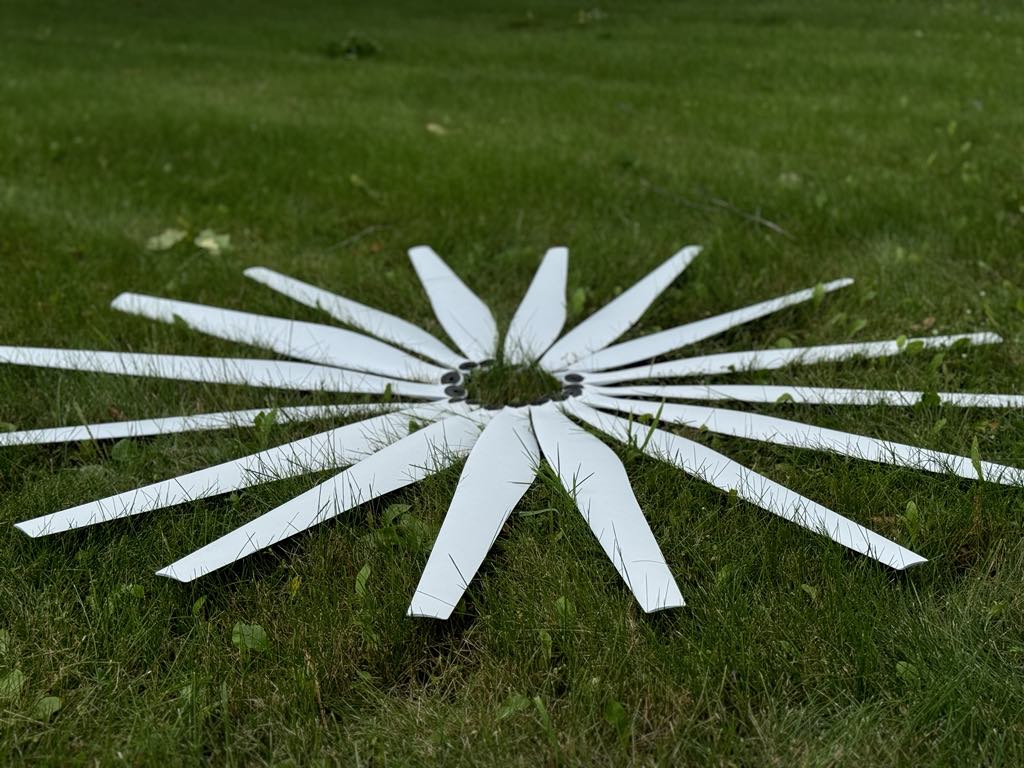 T50 White Propeller Full Kit WITH Gaskets