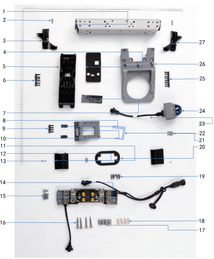DJI T100 Front Frame - FPV Bracket